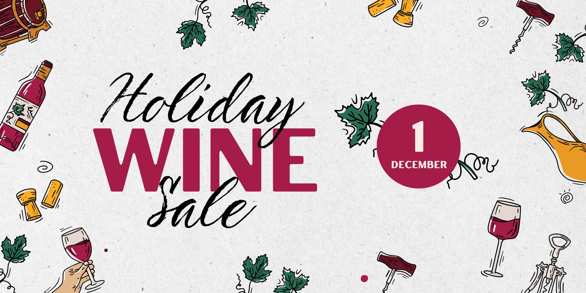 Ragazza Holiday Wine Sale - December 1, 2025